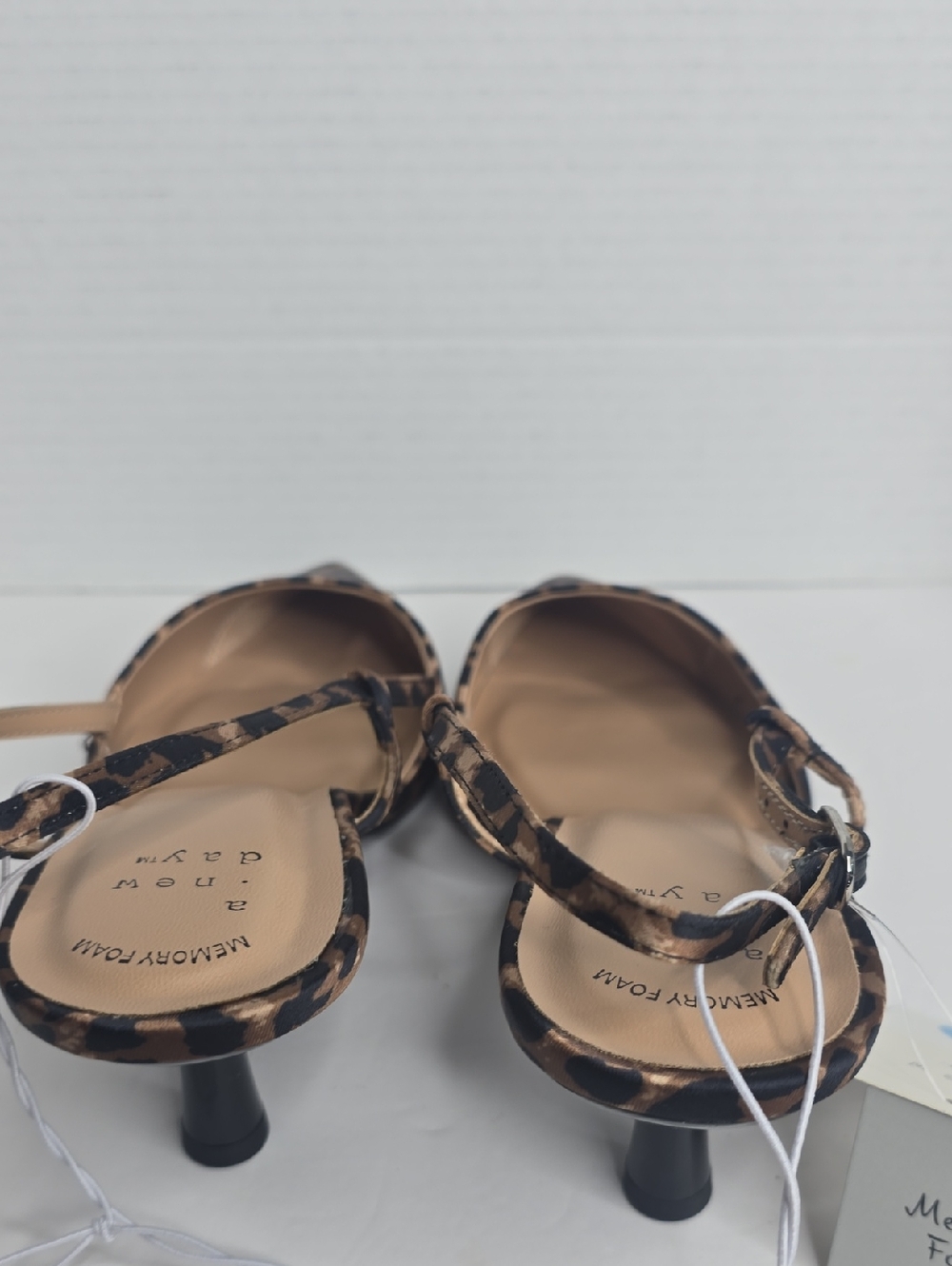 Women's Annette Satin Slingback Heels A New Day Size 7.5 - Picture 6 of 10